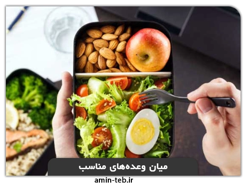 تغدیه سالم در محیط کار(میان وعده)